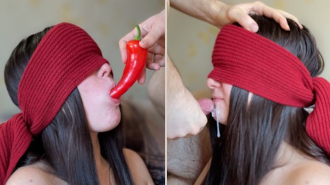 GIOCO DEL GUSTO per Step Sis con banana, carota, pepe e sborrata